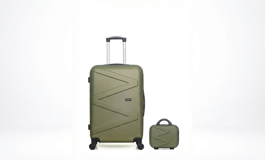 Image 2: Lot de 2 valises "Amazone" : valise week-end + vanity-case