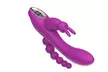 Rabbit Vibrator Triple Play G-Spot Dildo Vibe Waterproof Massager Sex Toys - Second Medium