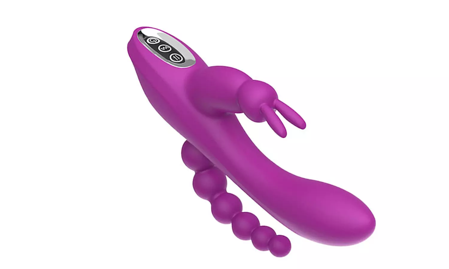 Rabbit Vibrator Triple Play G-Spot Dildo Vibe Waterproof Massager Sex Toys