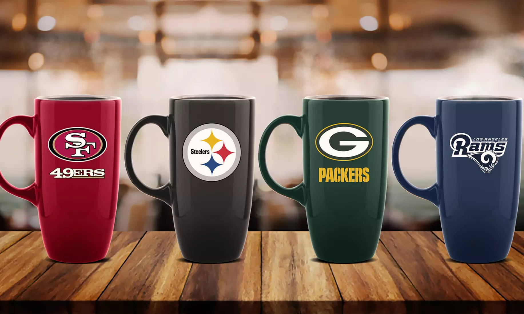 Duck House NFL 20 oz. Tall Bone China Coffee Mug - Primary Image