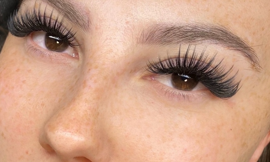 Image 2: Full Set Lash Extensions: Hybrid, Cashmere, or Classic Mink Styles