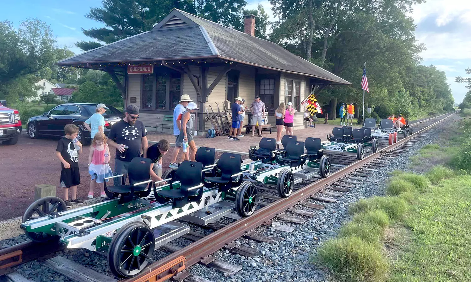 Queponco Excursion Quad Rail Bike Experience (Up to 25% Off) - Primary Image