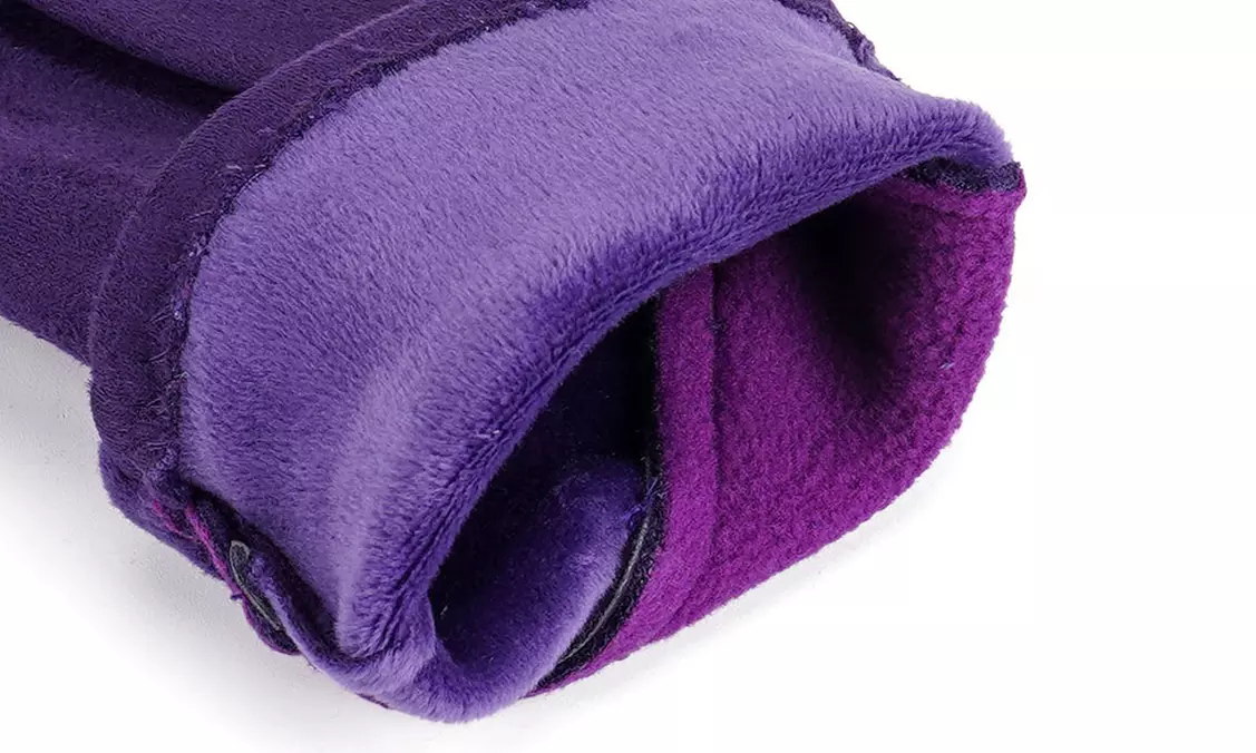 Itbelongs2u Women's Winter Gloves Fleece Lined with Touchscreen Tips