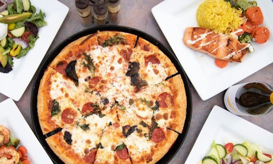 Image 2: $15, 30 or 50 Towards Food & Drinks, 1 Large Specialty Pizza and More