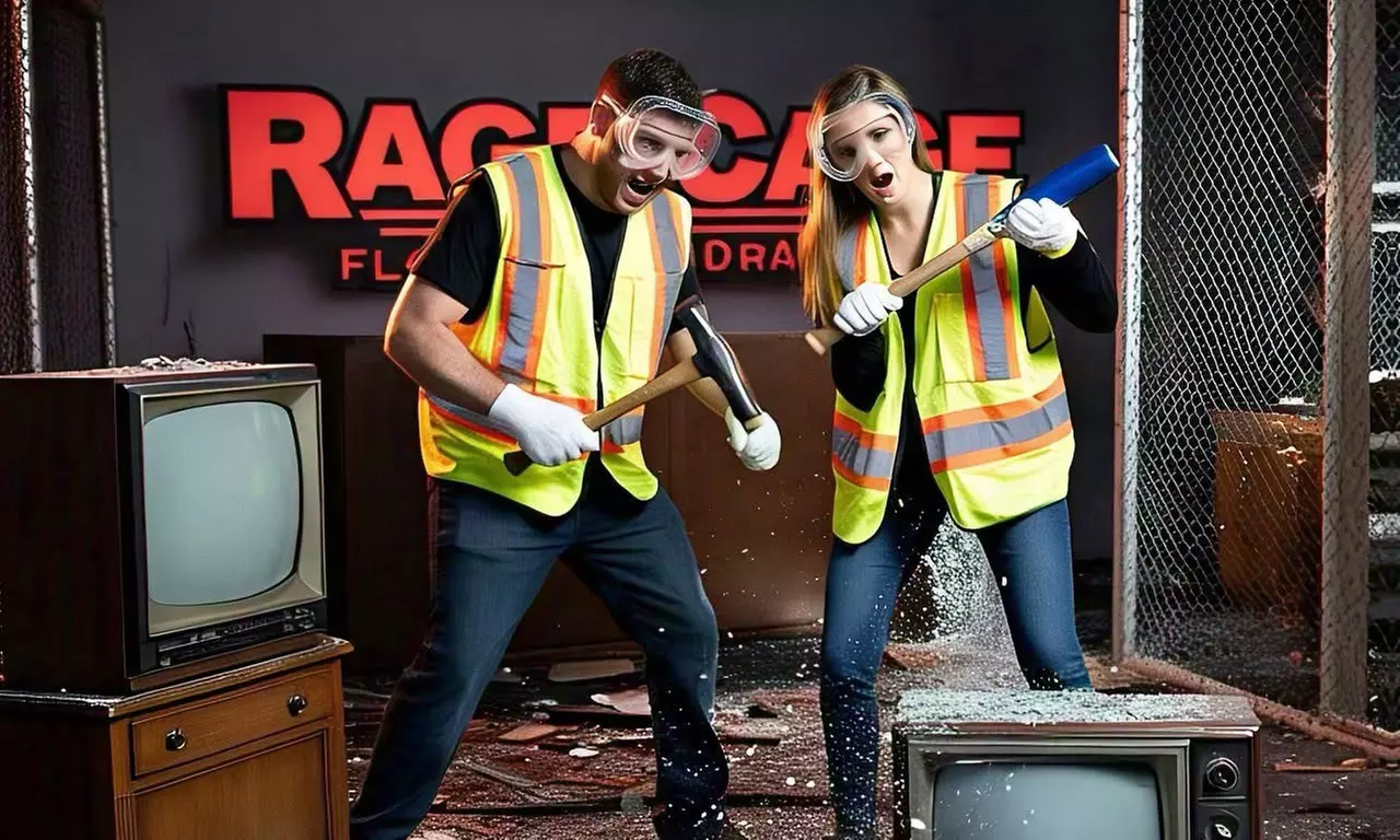 Thrilling Adventure with Splatter Paint, Axe Throwing, & Rage Room! 