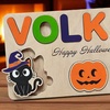 Image 4: Personalisierbares Namens-Puzzle im Halloween-Design