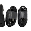 Image 2: Samsung Fast Adaptive TYPE C Car Charger 2 Pack with 2 USB C Cables S8 S9 Note 8