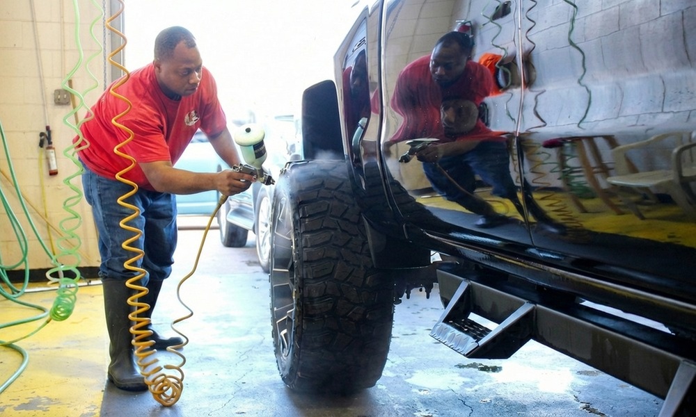 State Inspection with Free Express Carwash or Full Service Carwash