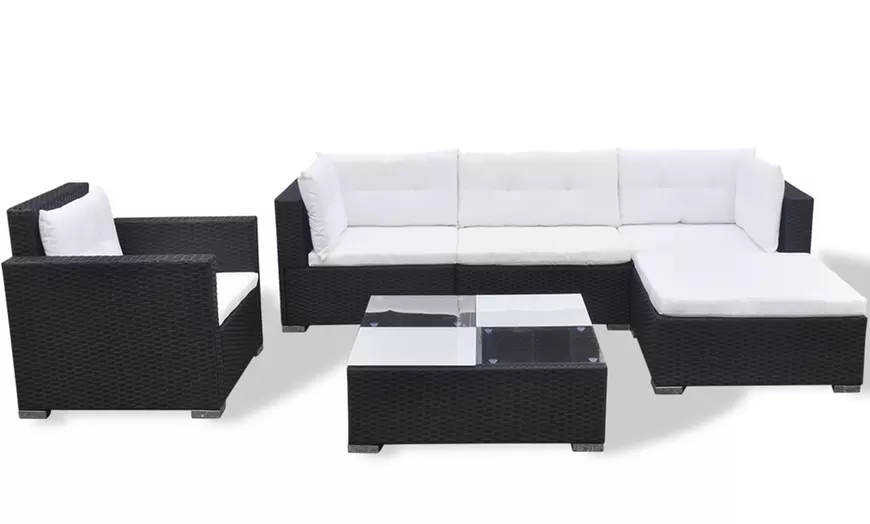 Image 35: Tuinset poly rattan