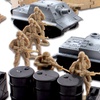 Image 3: 100-Piece Military Play Set