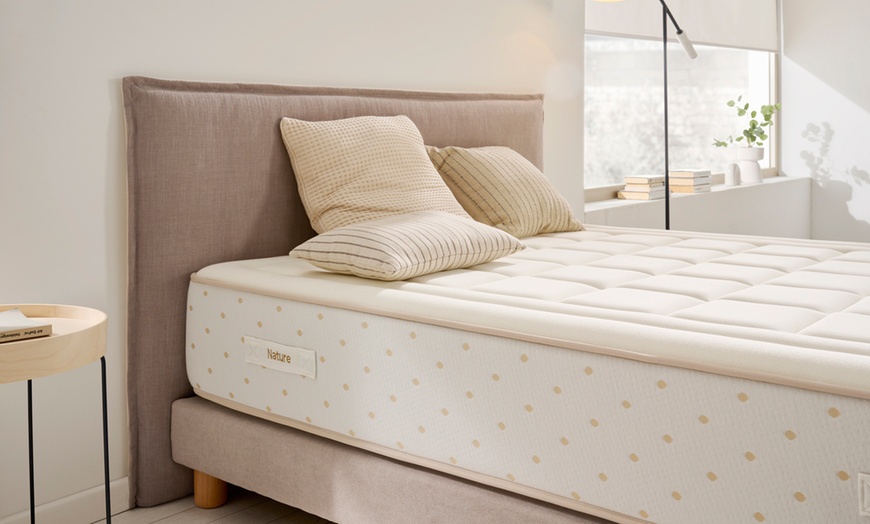 Image 5: Colchón Eco Sense de 30 cm con Espuma Viscoelástica – Firmeza Doble, 12 Zonas Ergonómicas, Funda de Algodón