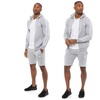 Image 9: Two-Pack Enzo Men's Fleece Shorts 