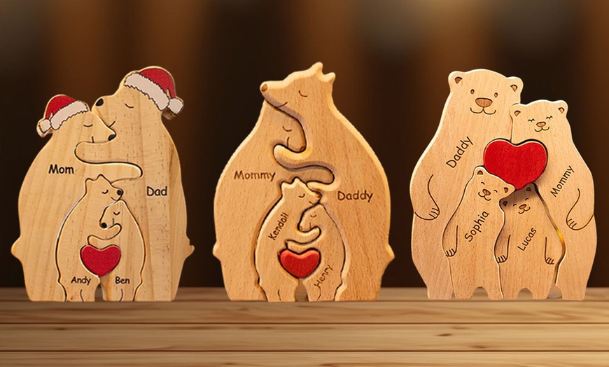 Image 1: Custom Family Puzzle