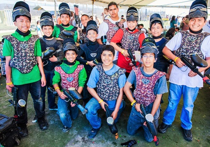 Four All-Day Admission w/Gun & Mask; Valid During Open Play(Paint & Air Not Incl - Paintball Tickets