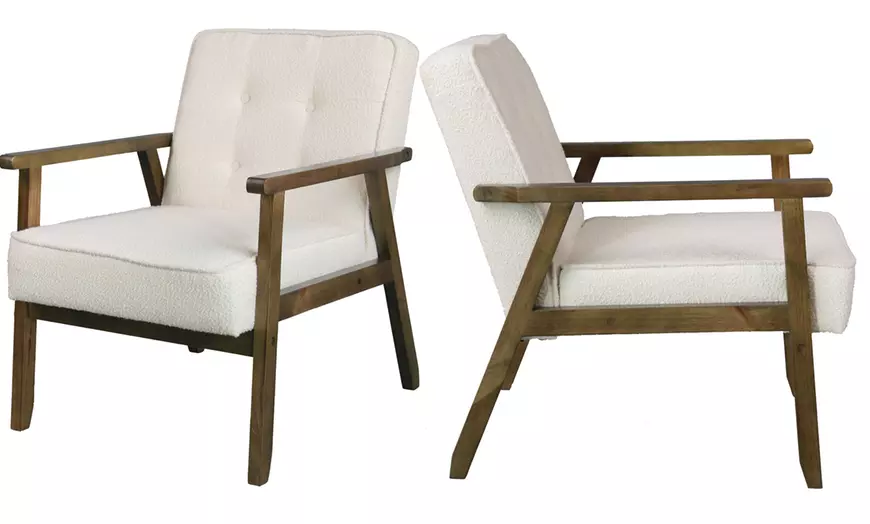 Image 5: Fauteuil "Doug" de Doosense, tissu et coloris au choix