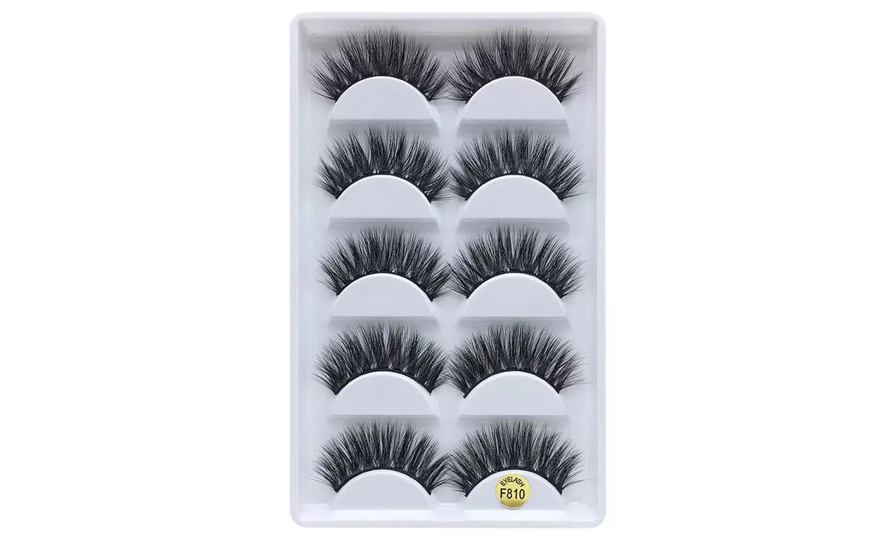 10 pairs 3D Mink Eyelashes Natural Long false Eyelashes Extension 14-15mm