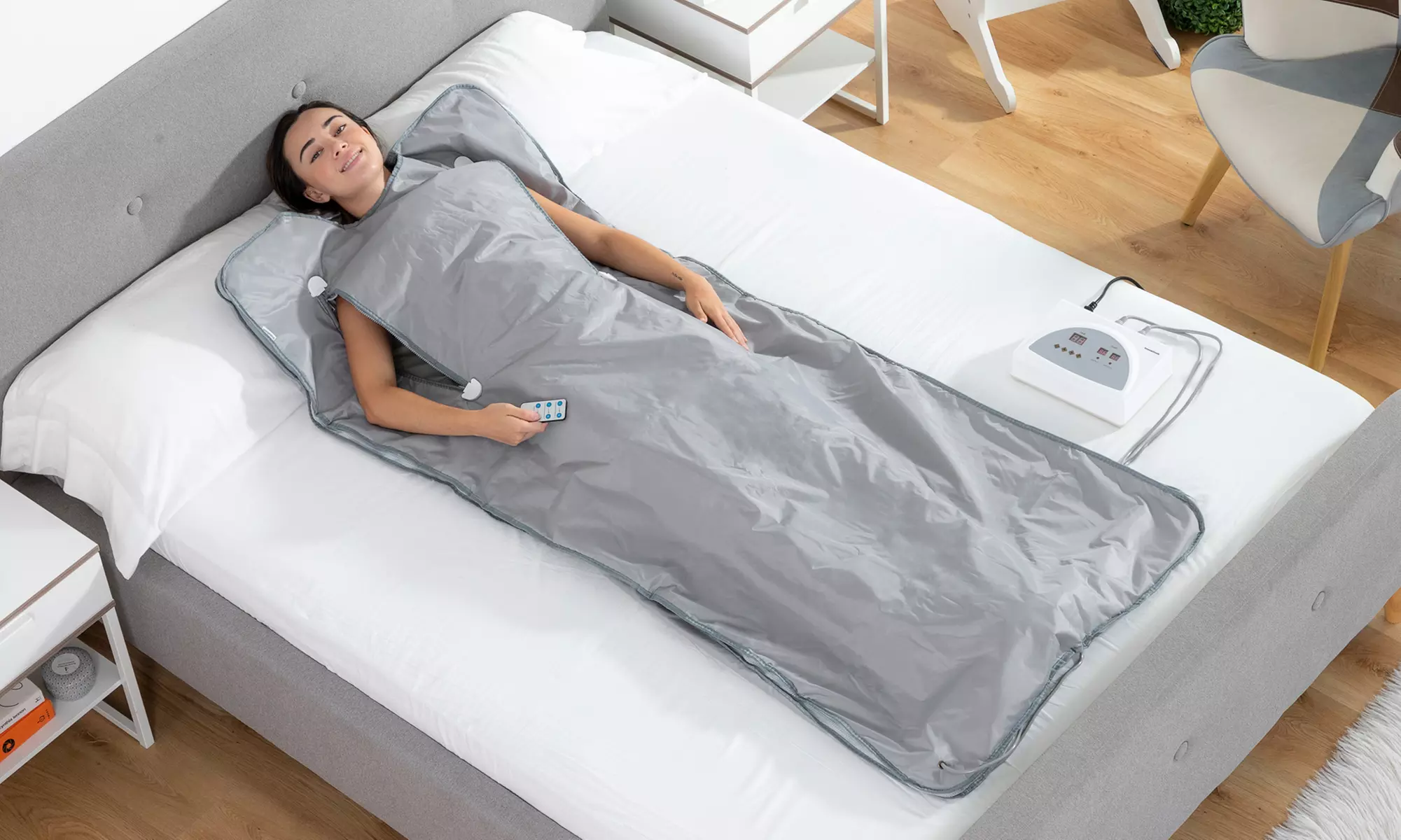 Couverture de sauna chauffante infrarouge ''Bedna'' InnovaGoods