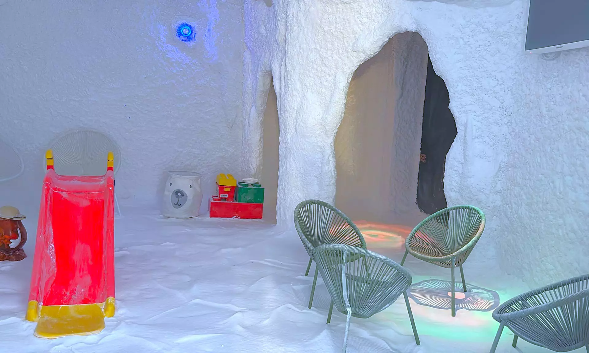 Sesión de haloterapia en cueva de sal para 1 niño o 1, 2 o 4 adultos