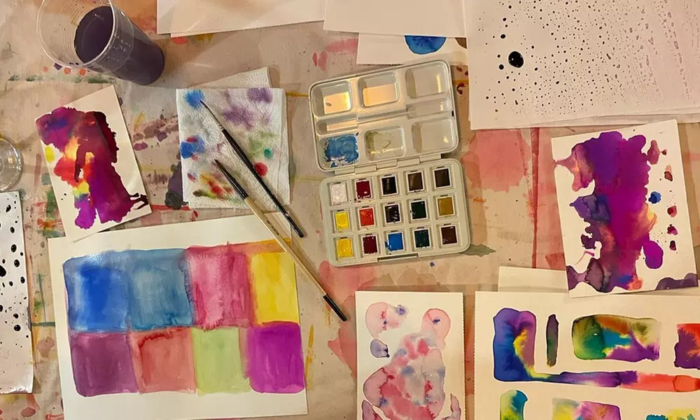 Brunch y taller de pintura en Barcelona con arte creativo para 1 o 2 personas en Lima y Mango; hasta 29% de dto. - Primary Image