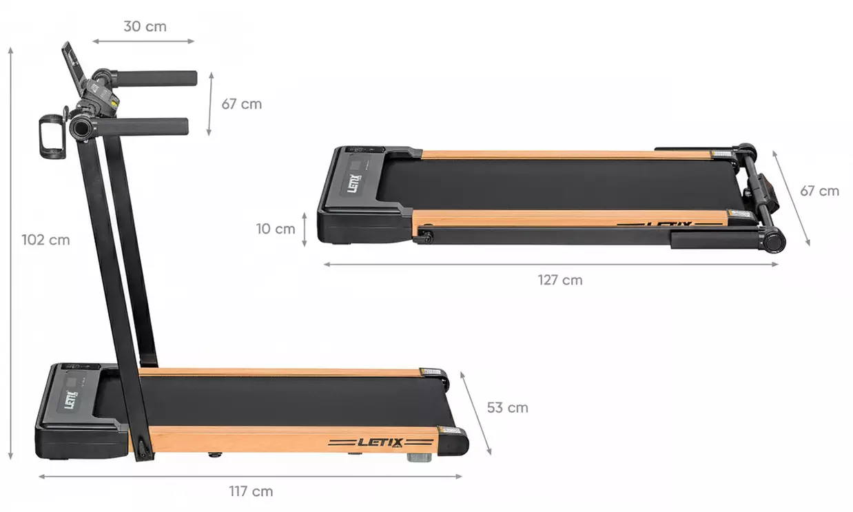Tapis Roulant 2-en-1 FoldPro par Letix