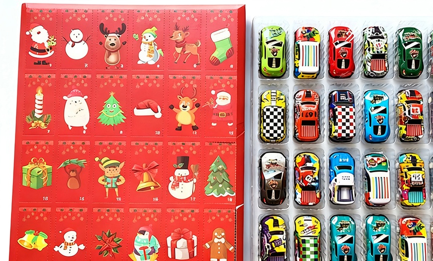 Image 4: Pull Back Car Advent Calendar

