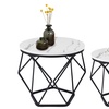 Image 3: Lot de 2 tables basses rondes