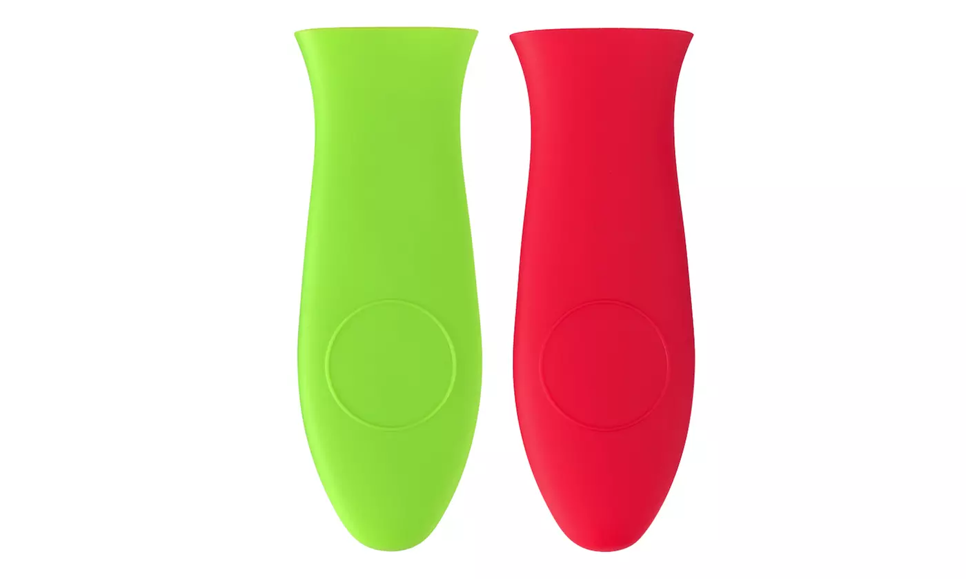 Silicone Pot Holder Cast Iron Hot Skillet Handle Cover Potholder Pan Sleeve