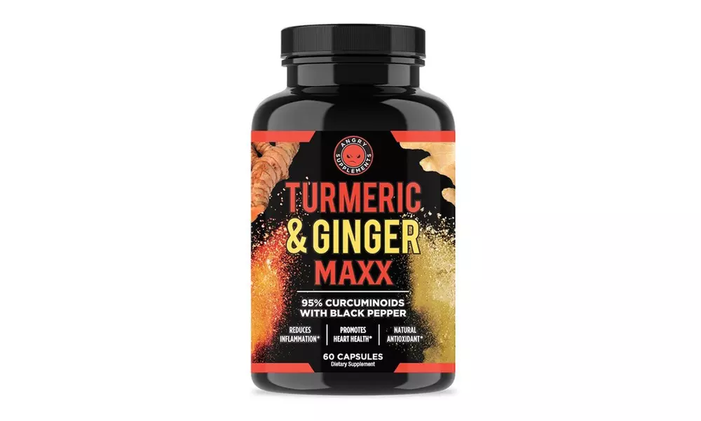 Turmeric & Ginger Maxx joint support, NON-GMO supplement (1,2 or 3 Pack)