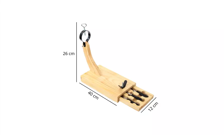 Image 11: Packs de soportes para jamón de Bergner, Well Home y San Ignacio