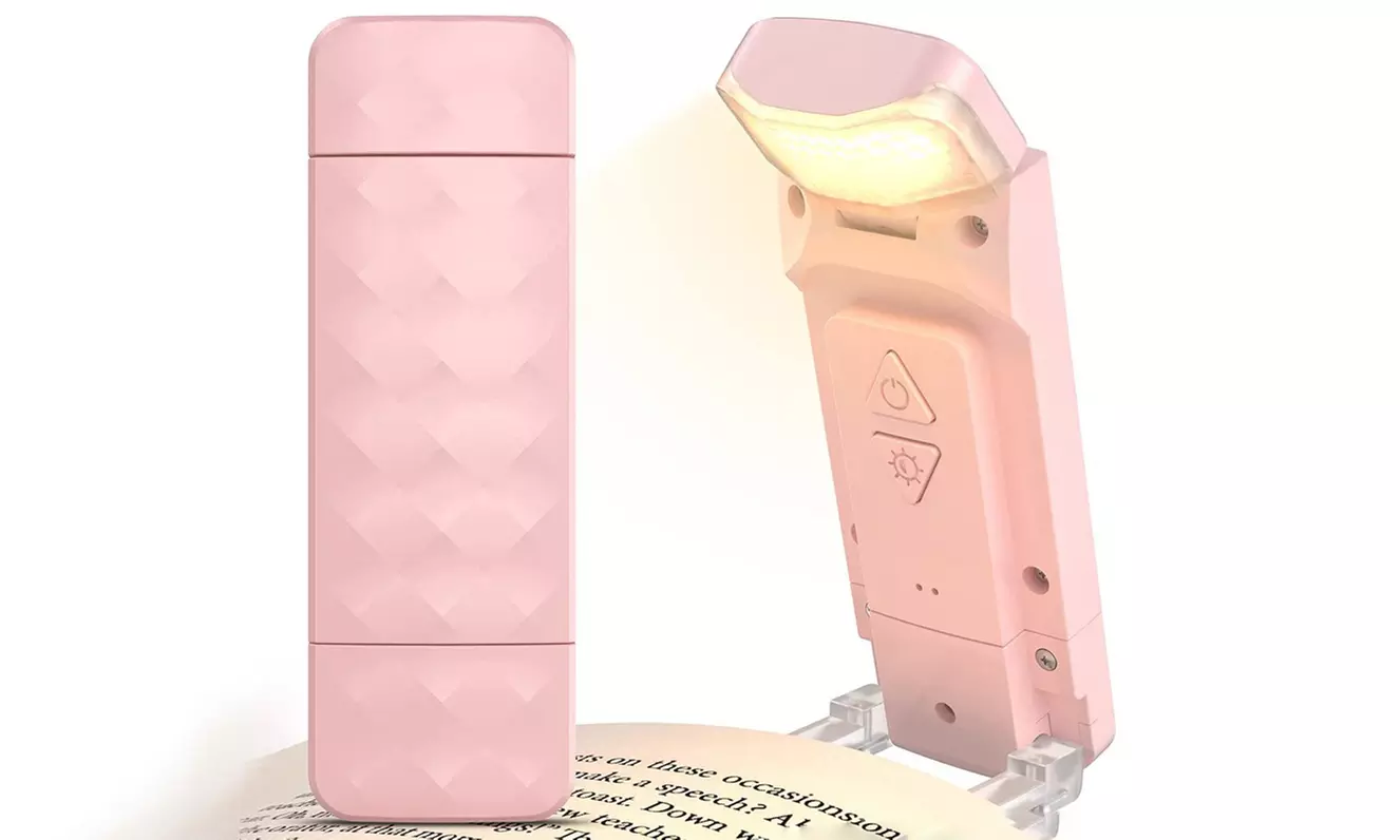 USB Rechargeable Book Light for Reading in Bed Portable Clip-on LED Reading Lamp