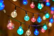 Up to 50-Pack Solar-Powered Ball String Lights - Image 2