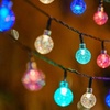 Image 2: Up to 50-Pack Solar-Powered Ball String Lights 