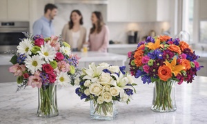 Great Discounts on All Fresh Flower Arrangements - No Restrictions!