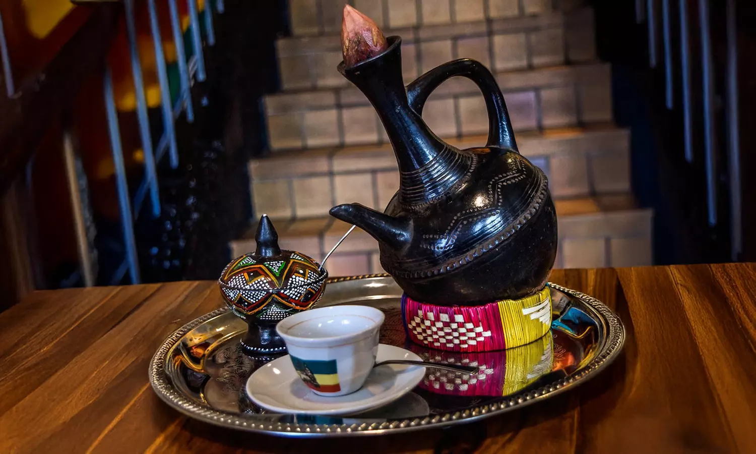 Äthiopisches 2-Gänge-Menü für 1, 2 oder 4 Personen