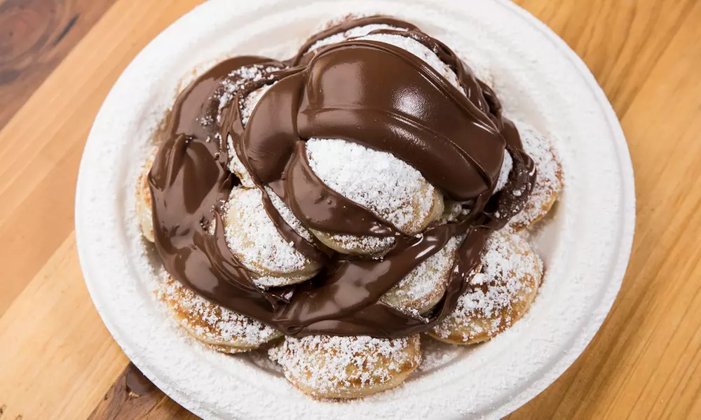 10 Mini Pancakes and Slushie