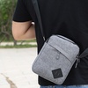 Image 9: Men's Oxford Crossbody Shoulder Bag with Adjustable Strap