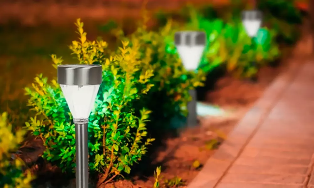 6 ou 12 lanternes Diamant pour jardin - Primary Image