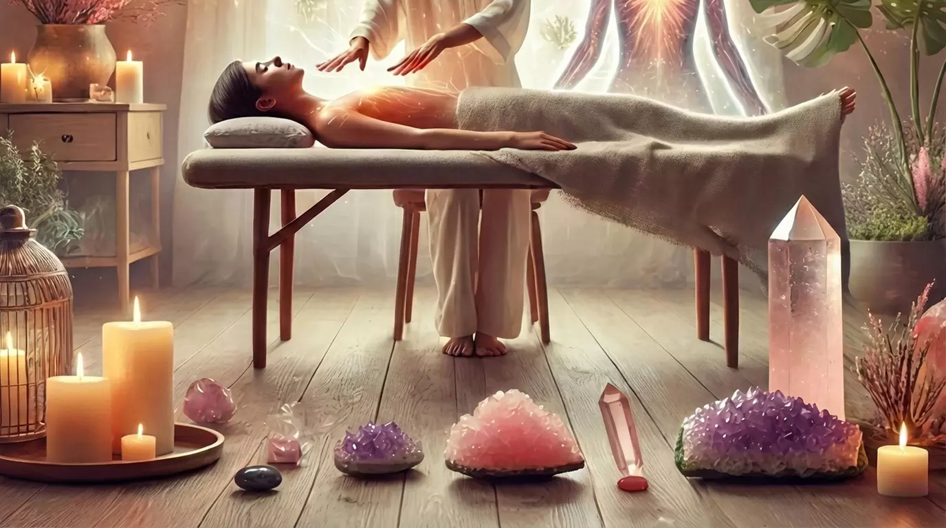 Chakra Kopf-Hals-Massage oder energetische Reinigung für 1 Dame