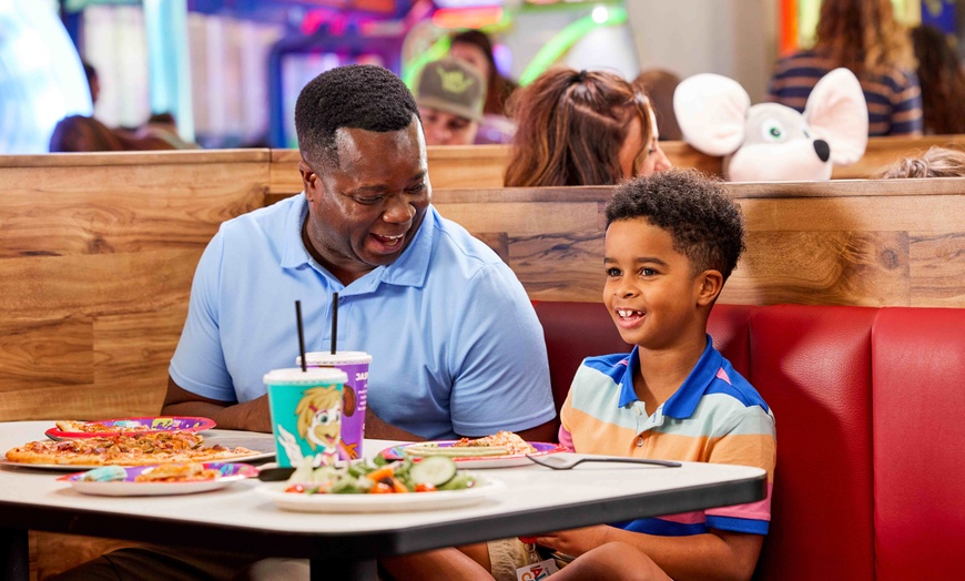 Image 7: Chuck E. Cheese Family Play & Pizza Package Deals or Dining Voucher Discount