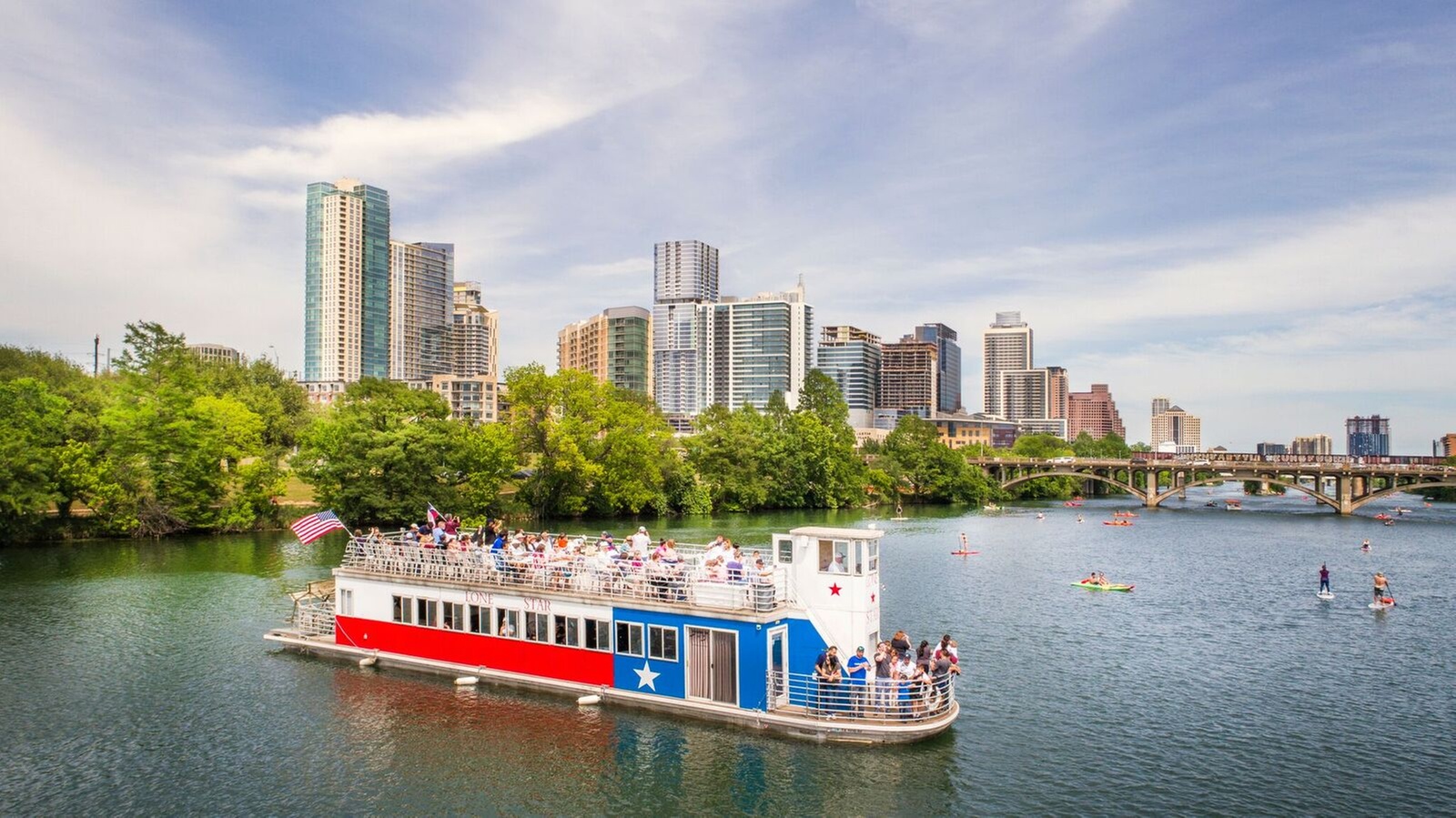 Sightseeing Cruise on Lady Bird Lake in Austin