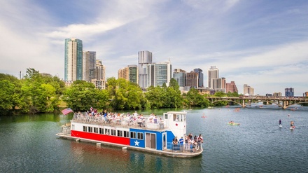 One-Hour Weekend Afternoon Sightseeing Cruise for 1 person - Lone Star Riverboat - Austin, Texas