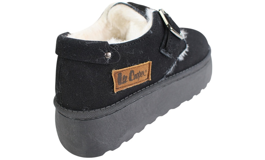 Image 3: Bottes fourrées noires Lee Cooper