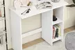Modern Small Computer Desk with Adjustable Storage Shelf - Second Medium