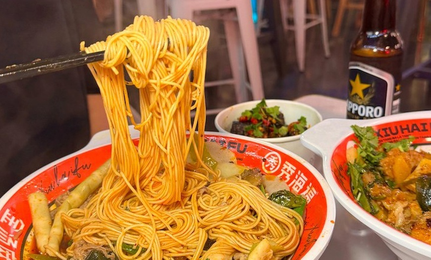 Image 3: DIY Malatang Hot Pot Experience for 2 or 4 (Includes Skewers & Drinks)