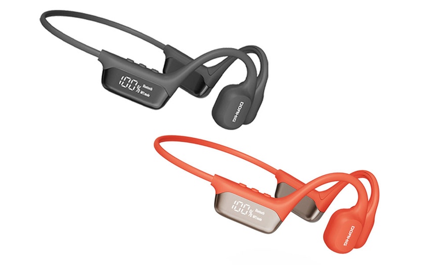 Image 2: IPX8-Knochenschall-Bluetooth-Kopfhörer mit 32 GB Speicher
