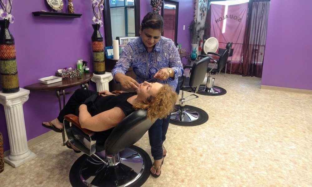 Flawless Look Awaits with Eyebrow or Full Face Threading