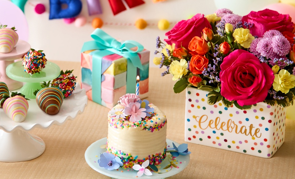 Next Day Delivery Fresh Birthday Flowers & Gifts from 1-800-Flowers.com