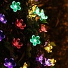Image 1: 50 LED Multi-Coloured Solar Cherry Blossom Lights Options