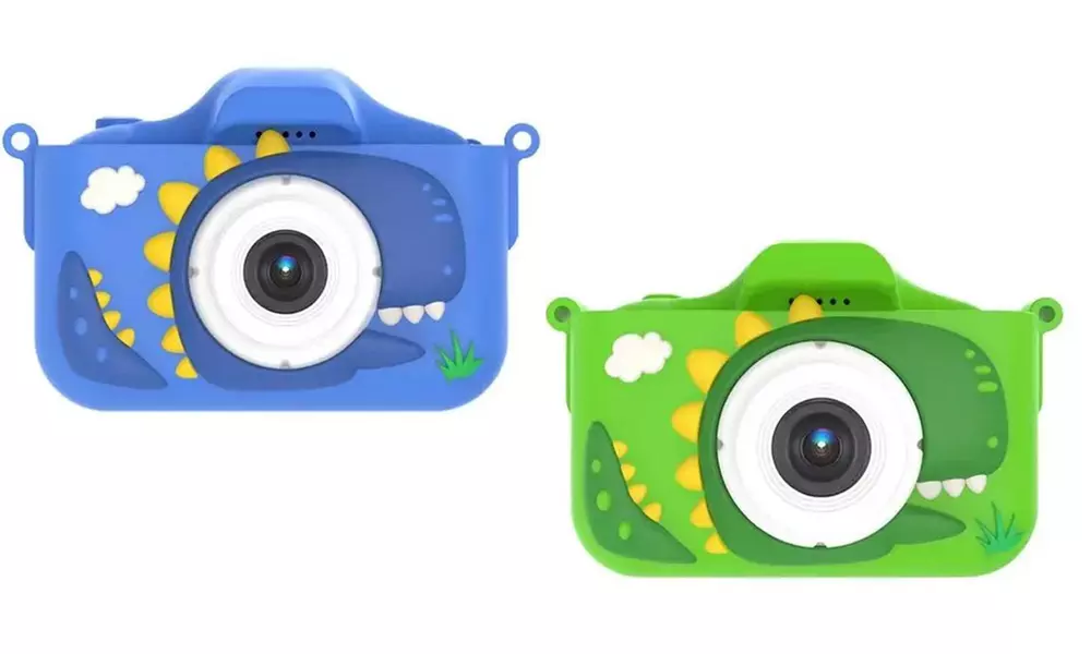 1 o 2 fotocamere digitali Dinosaur per bambini