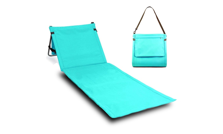 Image 3: Matelas pliable et lit de plage portable